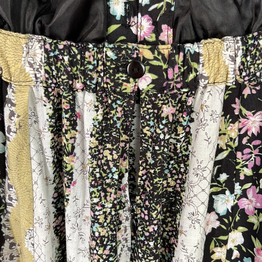 Floral Striped Halter Neck Maxi Dress XS/S - Picture 8 of 15